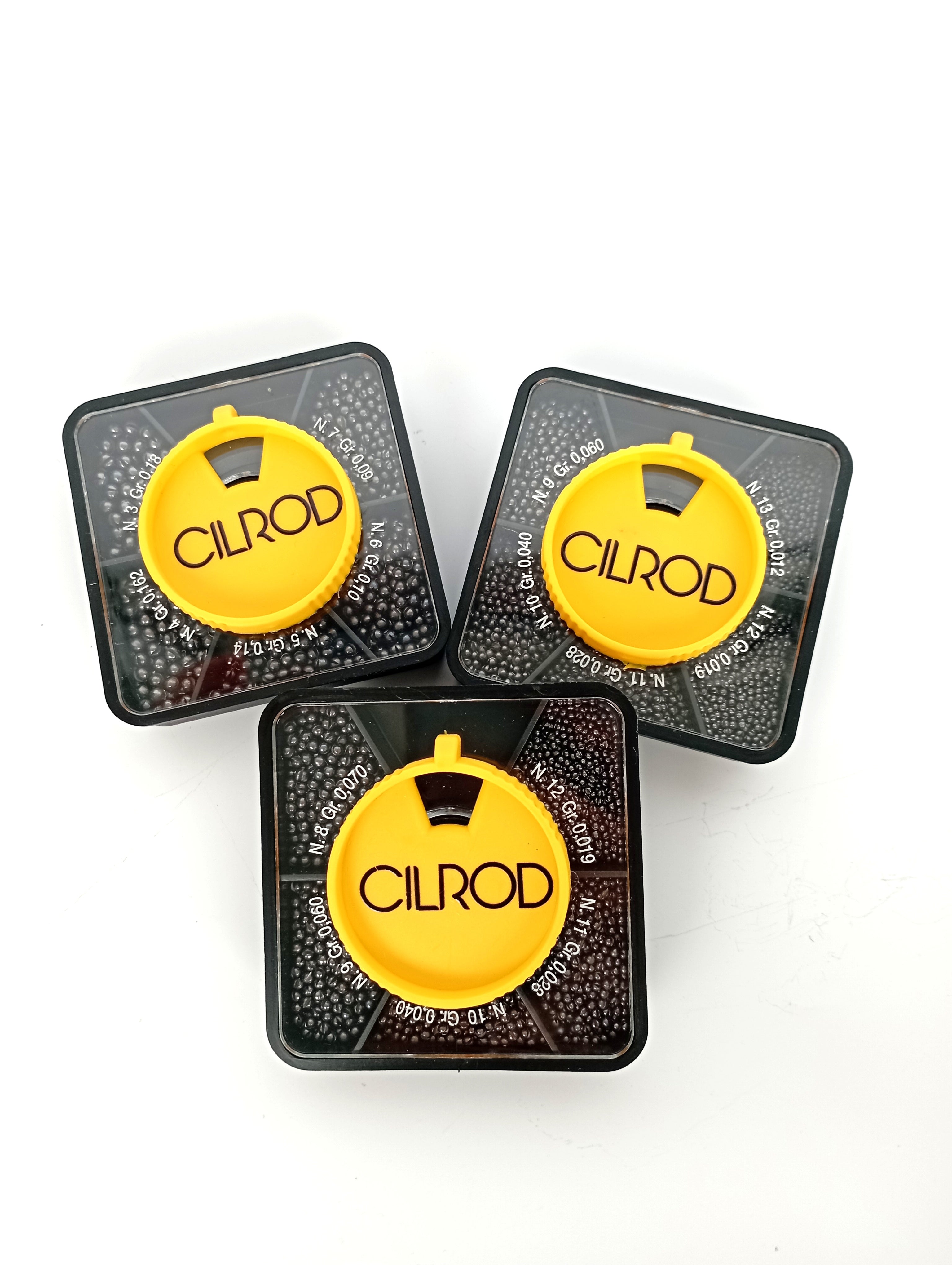 Mascotte 120 gr di piombo calibrato Cilrod.