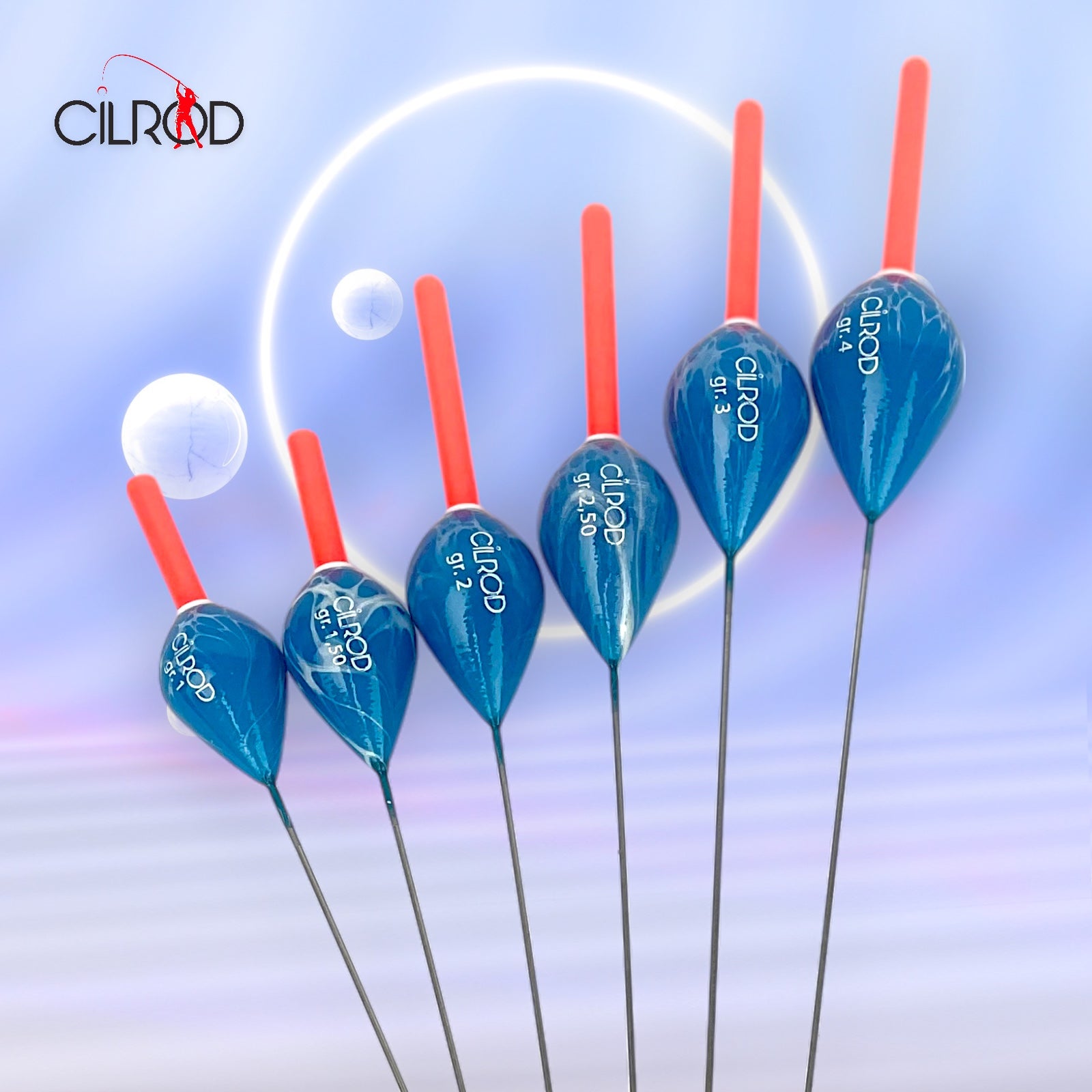 New 2025 Cilrod Laguna – Galleggiante per la Pesca in Mare e Foce con Porta Starlight 4,5mm