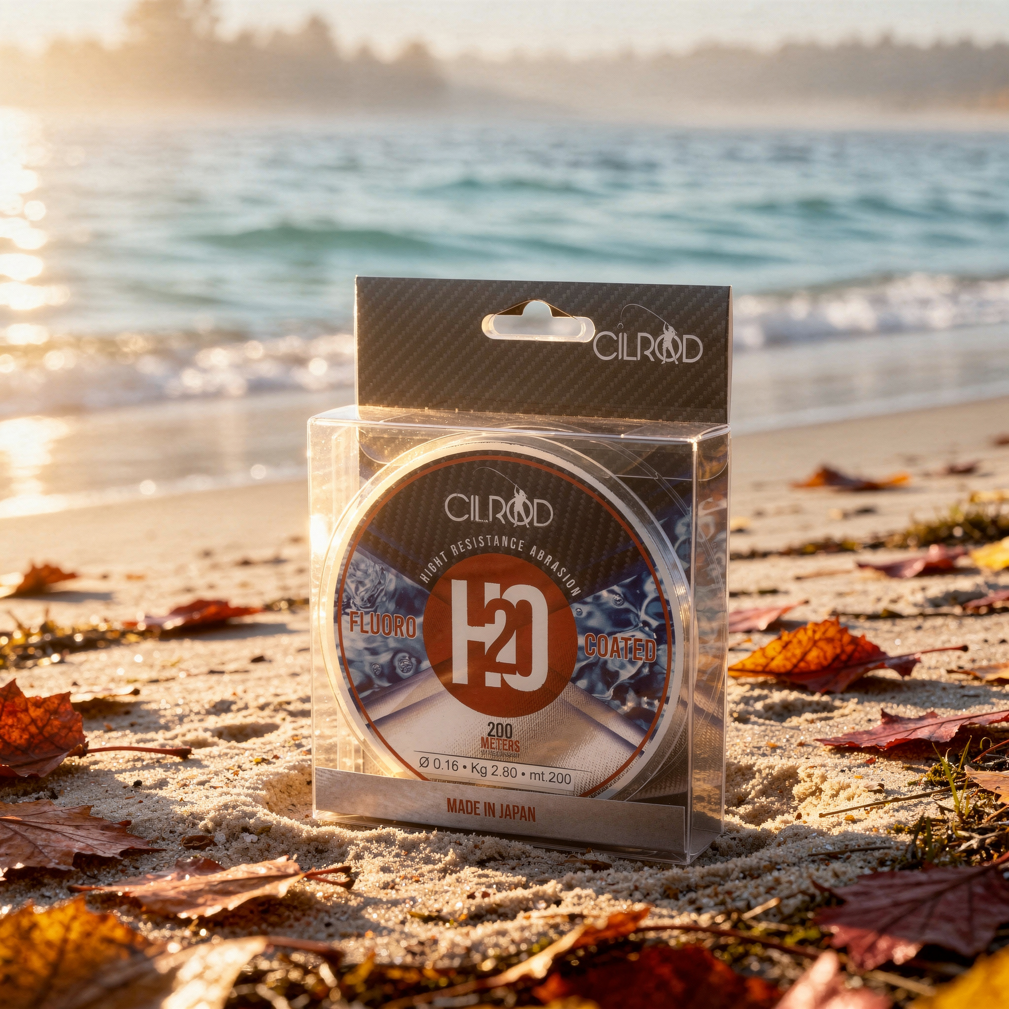 Monofilo H2O Bolognese per Mulinello - Nylon + Fluorocarbon Made in Japan