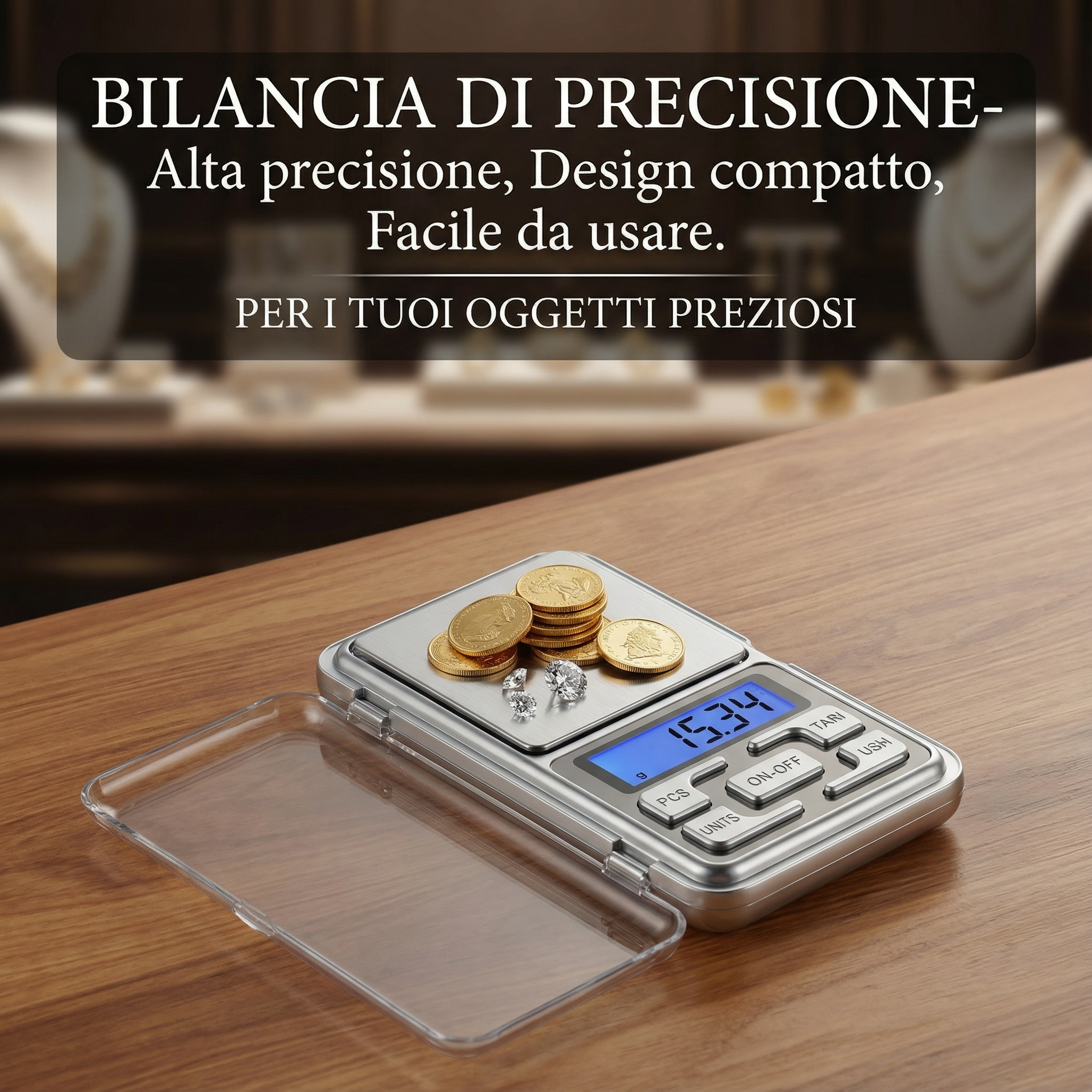 Bilancino di Precisione per la Pesca – Perfetto per Pallini e Piombi