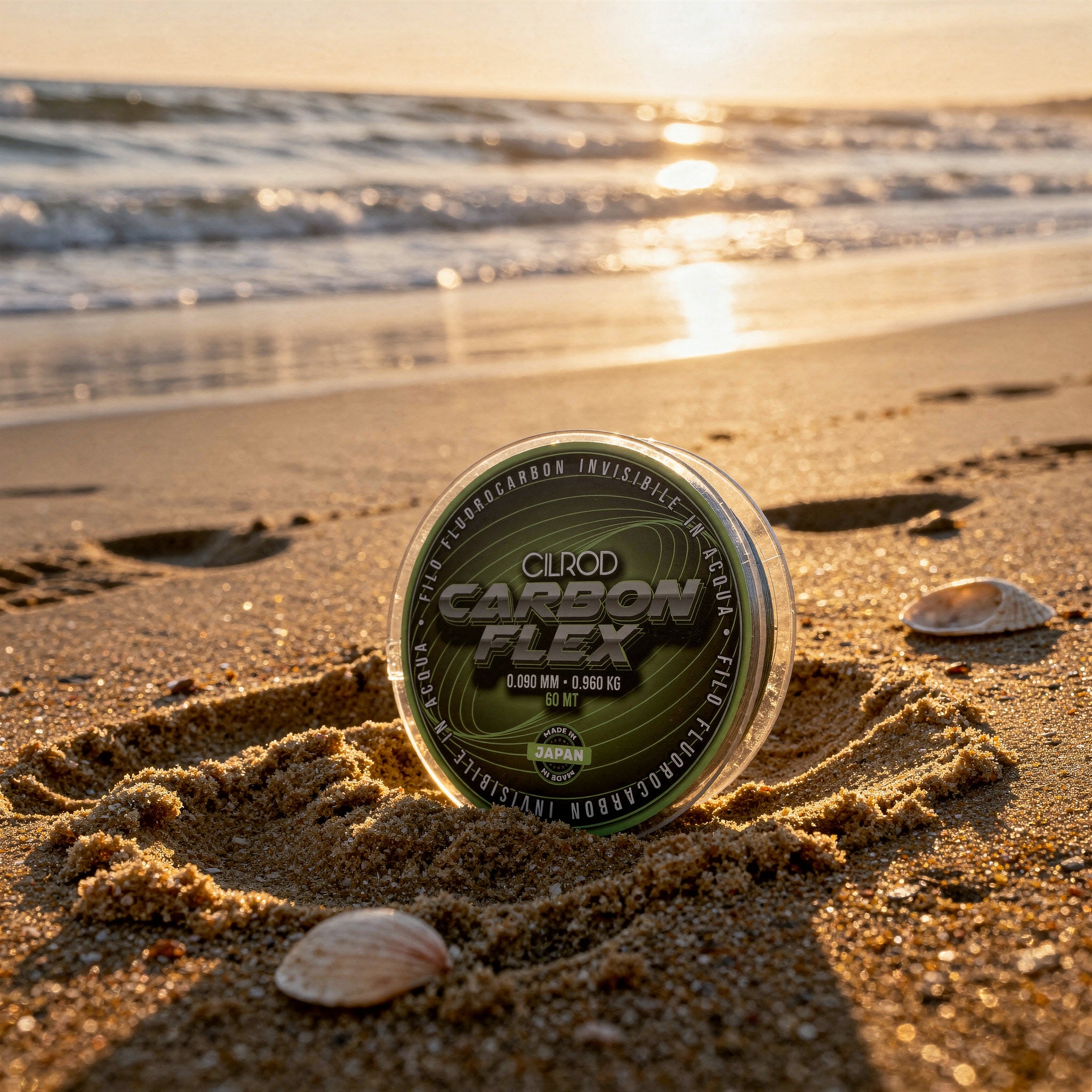 Cilrod Carbon Flex - Invisibile e Resistente - 60 Mt