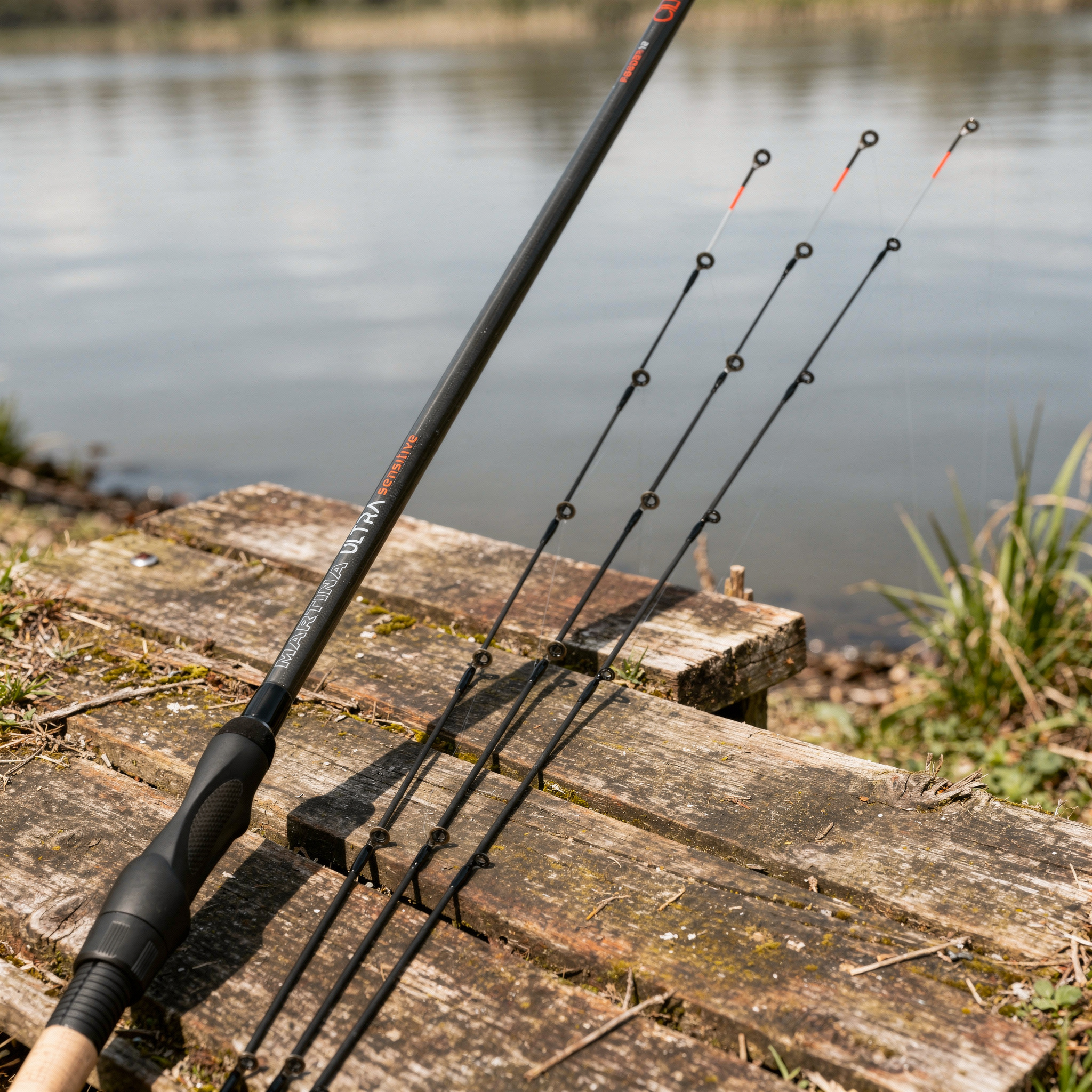 Kit 2 Canne Martina Sensitive Feeder – Montaggio Fuji Alconite K
