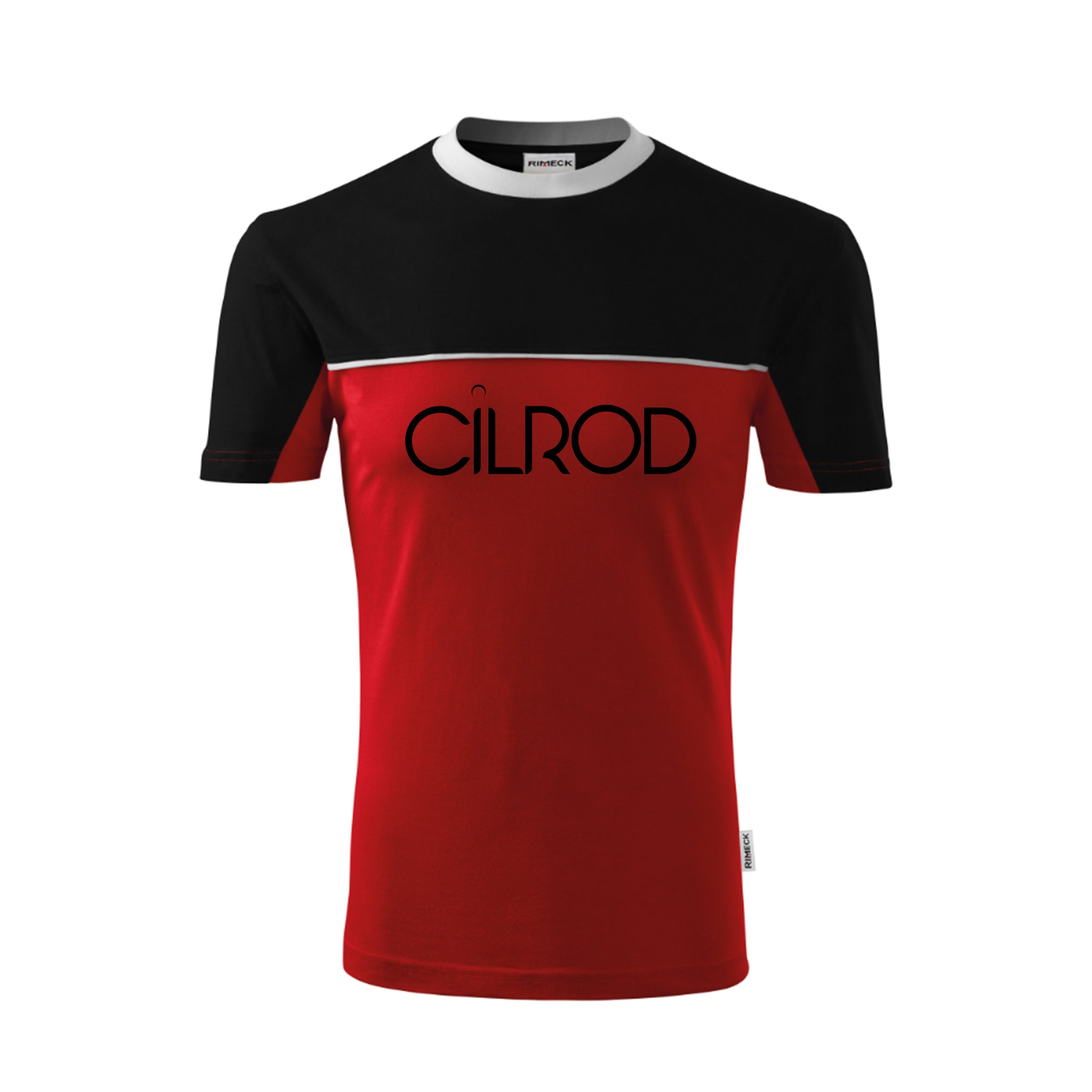 T-Shirt Premium Cilrod – 100% Cotone, Design Bicolore