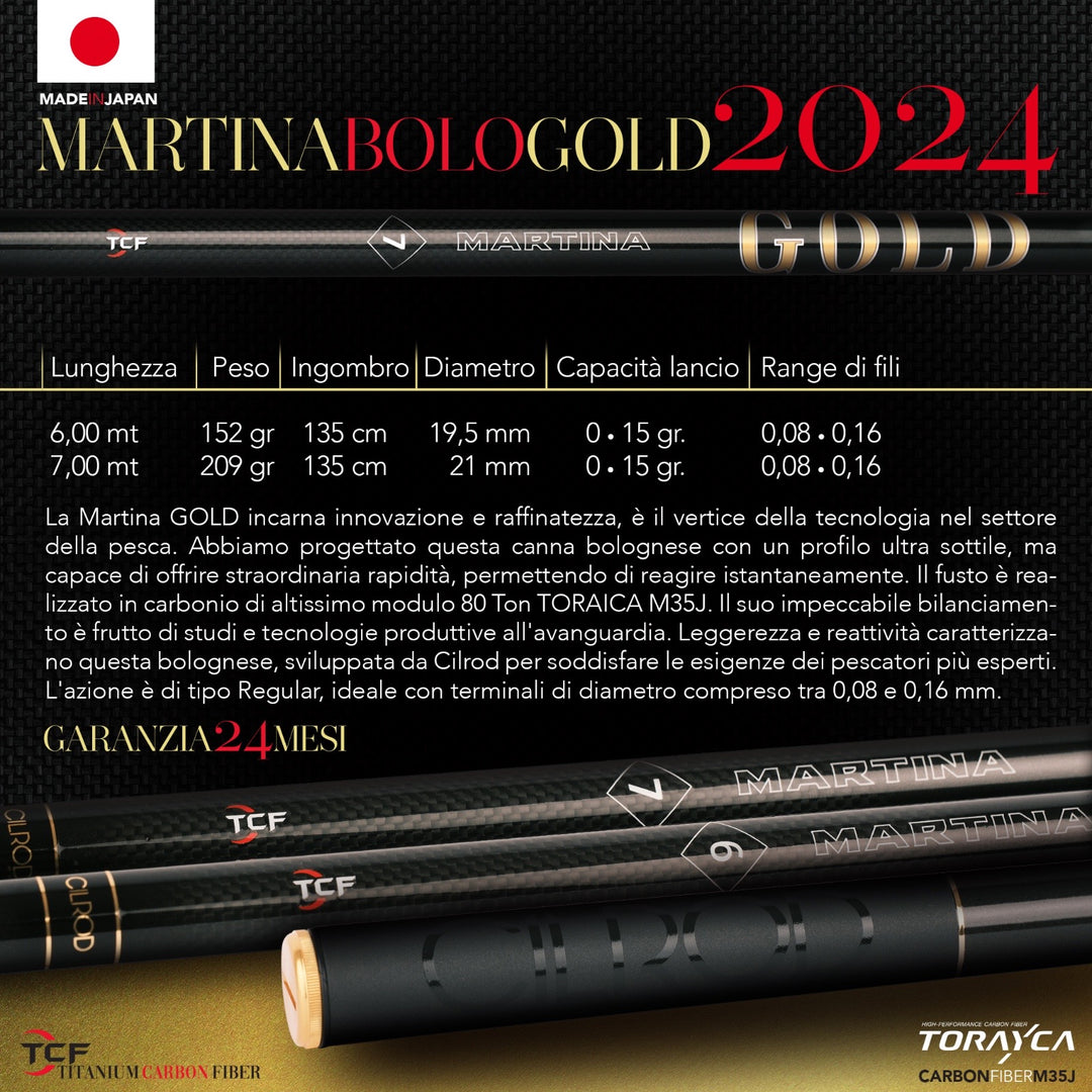 Cilrod Martina Bolo Gold Regular