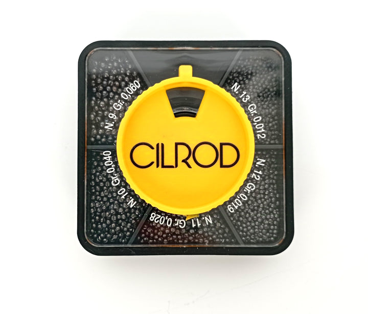 Mascotte 120 gr di piombo calibrato Cilrod.