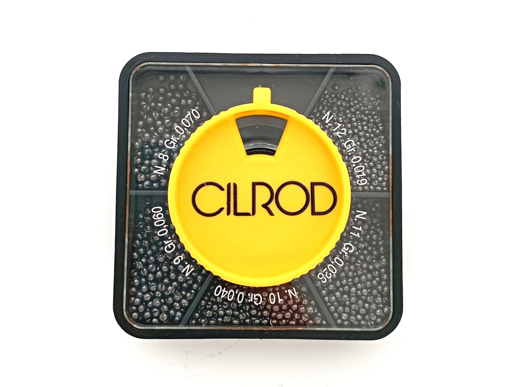 Mascotte 120 gr di piombo calibrato Cilrod.