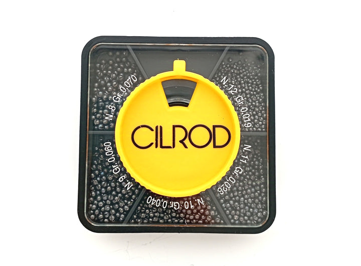 Mascotte 120 gr di piombo calibrato Cilrod.