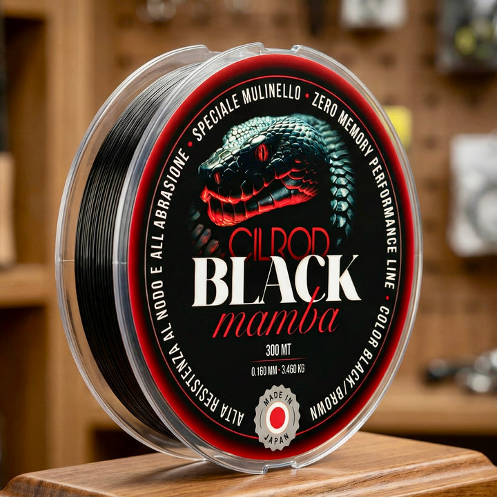 Filo da mulinello Cilrod Black Mamba 300 mt
