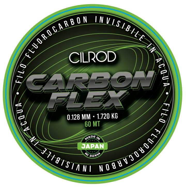 Cilrod Carbon Flex  - Invisibile e Resistente - 60 Mt