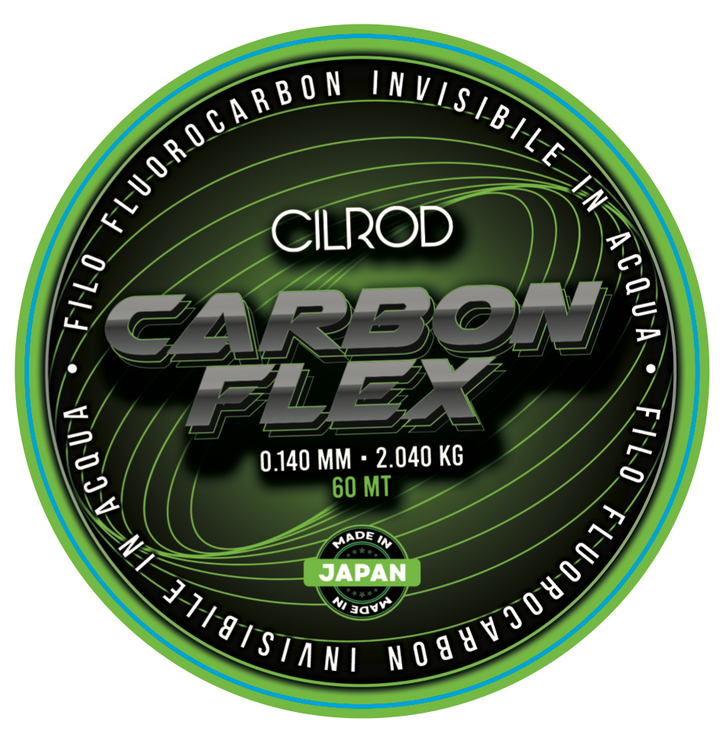 Cilrod Carbon Flex  - Invisibile e Resistente - 60 Mt