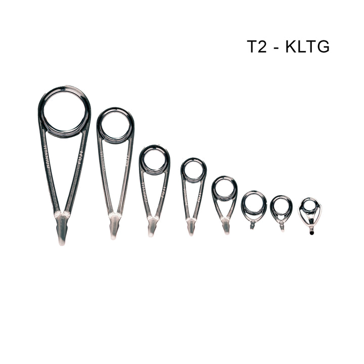 SERIE DI ANELLI COMPLETA FUJI TITANIUM TORZITE T2-KLTG