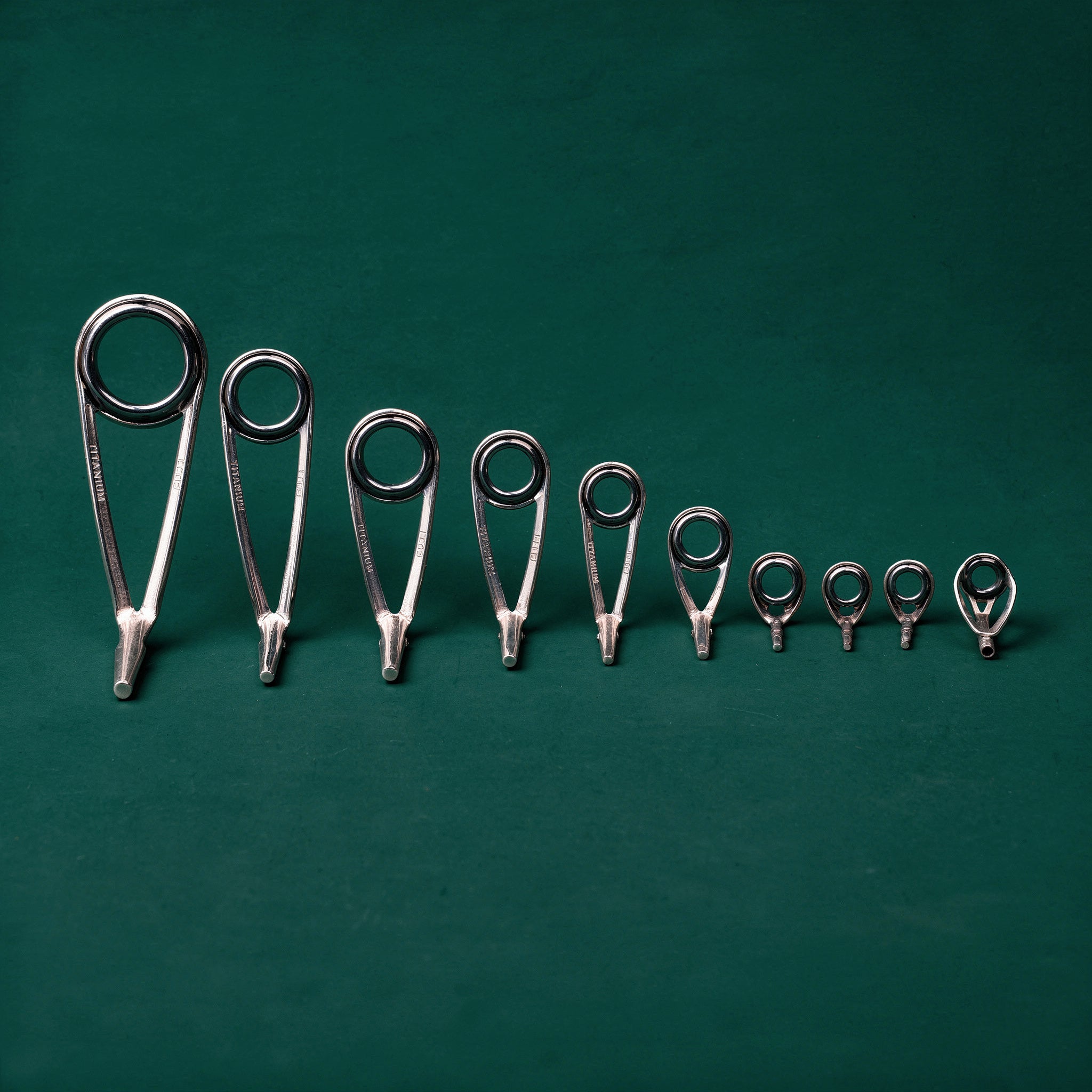 SERIE DI ANELLI COMPLETA FUJI TITANIUM TORZITE TKLTG