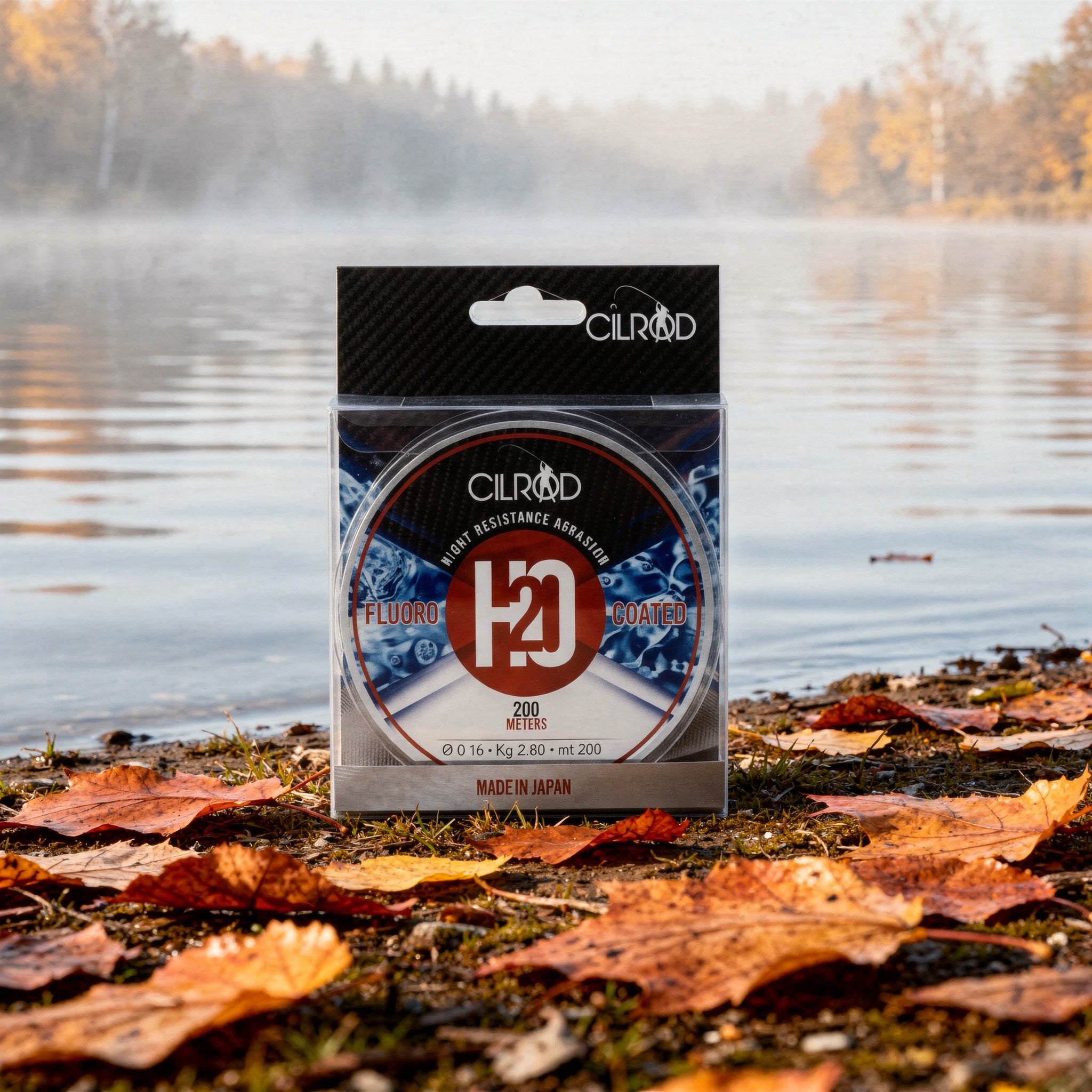 Monofilo H2O Bolognese per Mulinello - Nylon + Fluorocarbon Made in Japan