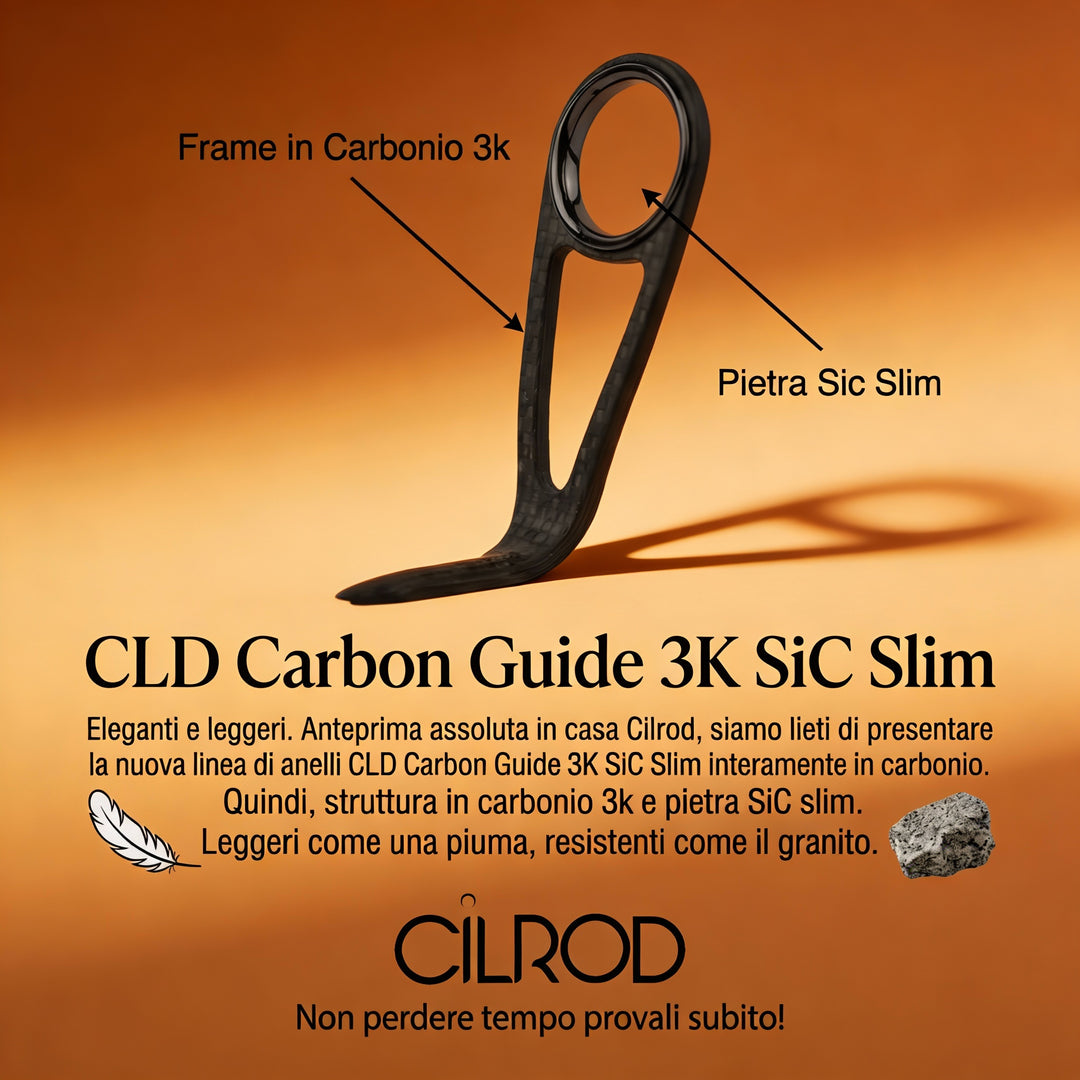 Anelli CLD Carbon Guide 3K SiC Slim