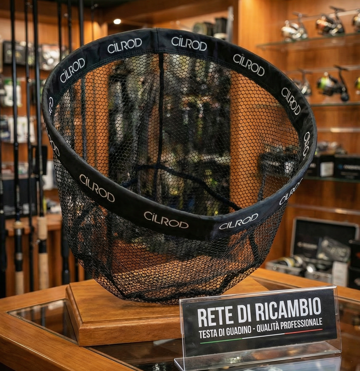 RETE DI RICAMBIO GOMMATA  CILROD TESTA DA GUADINO .
