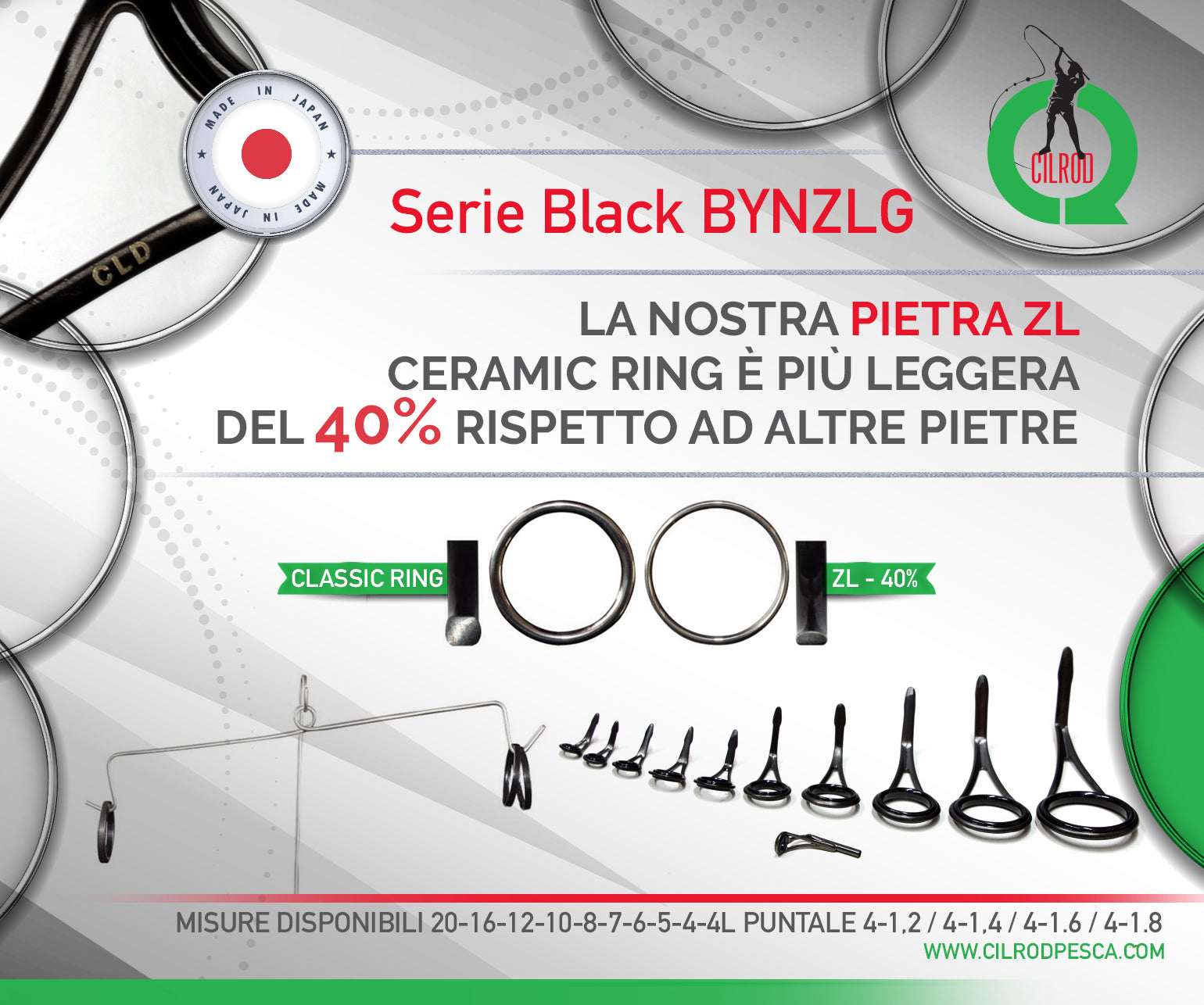 Scalate Anelli CLD Serie Y BLYZLT BLACK