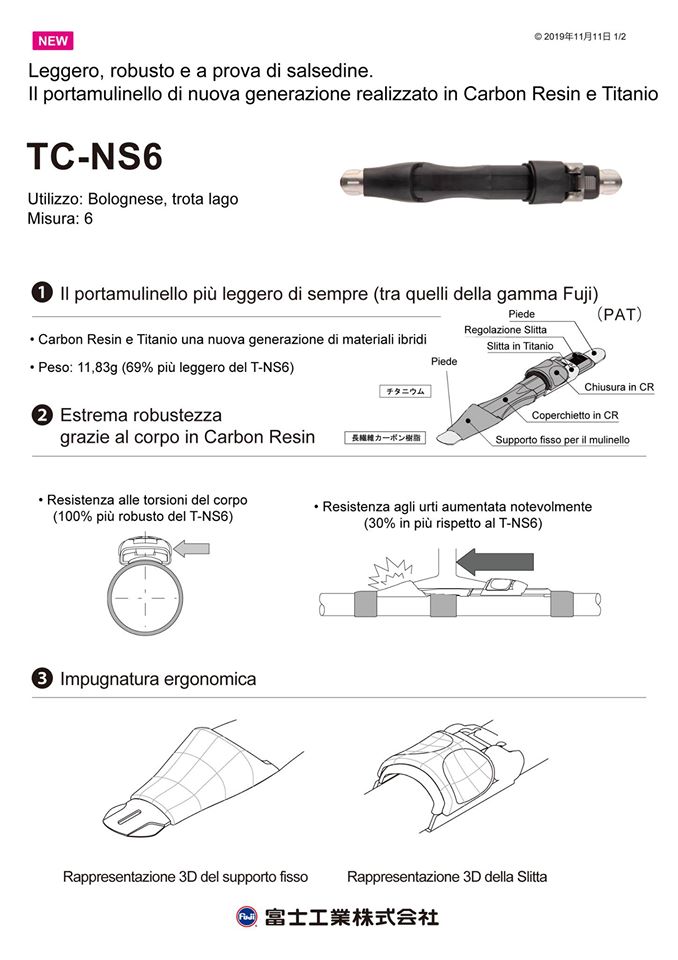 FUJI PLACCA  TITANIO TC-NS6